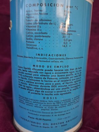 Antiguo Bote Farmacia Pomana