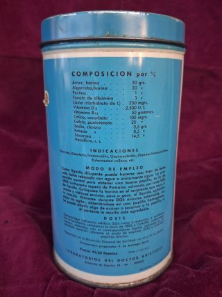 Antiguo Bote Farmacia Pomana