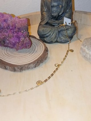 Tobilleras Oro Laminado 14k