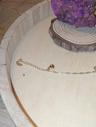 Tobilleras Oro Laminado 14k