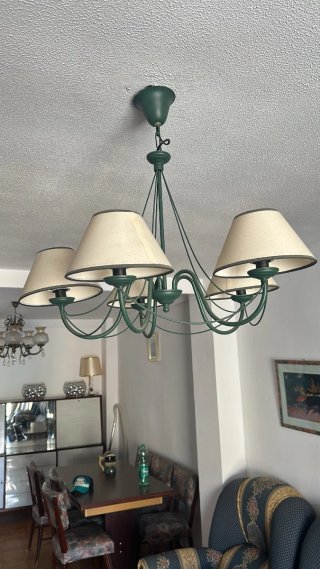 Conjunto de Lámparas colgantes y apliques