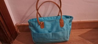 Bolso azul/turquesa mujer