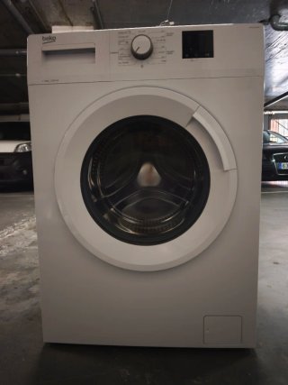 Lavadora Beko WRV6611BWR Blanca
