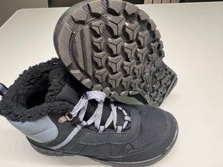 Botas de montaña infantiles gris/azul