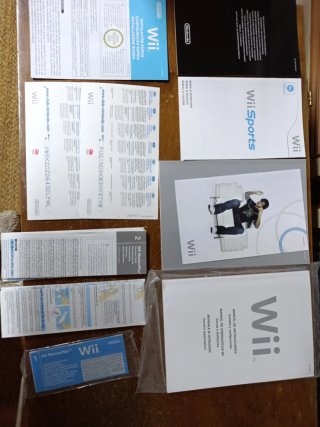 Manuales Wii Sports y Wii Motion Plus