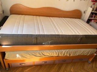 Cama nido con colchón seminuevo