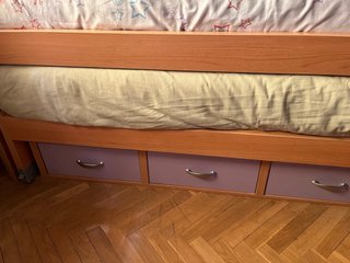 Cama nido con colchón seminuevo