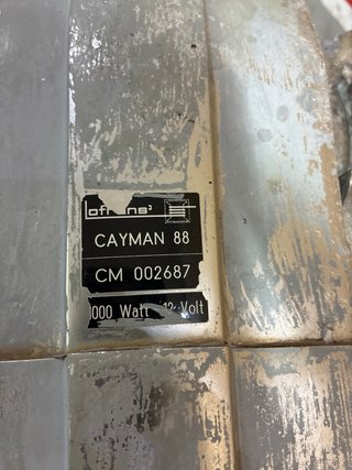 Molinete cadena 10 mm 45 pies