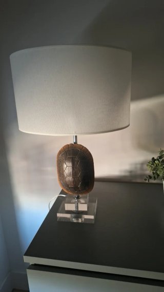 Lámpara Zara Home Tortuga Acrílico