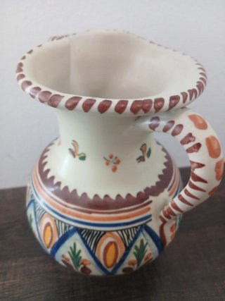 Jarra cerámica tradicional firmada