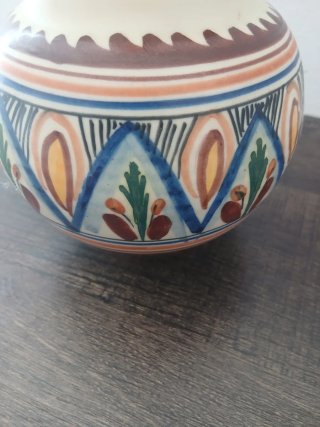 Jarra cerámica tradicional firmada