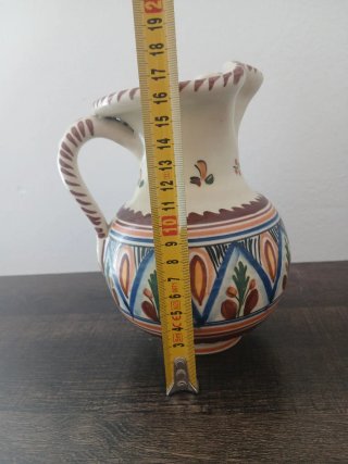 Jarra cerámica tradicional firmada