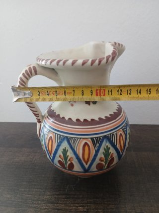 Jarra cerámica tradicional firmada