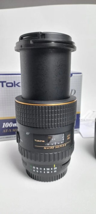 Tokina ATX 100mm f/2.8 Macro Objetivo para Nikon