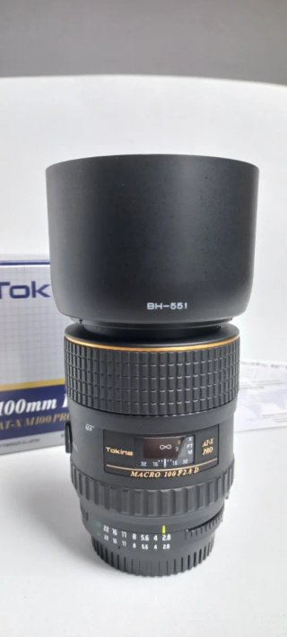 Tokina ATX 100mm f/2.8 Macro Objetivo para Nikon