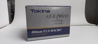 Tokina ATX 100mm f/2.8 Macro Objetivo para Nikon