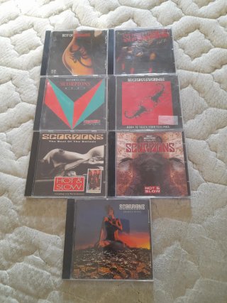 Collezione CD Scorpions - Come Nuovi