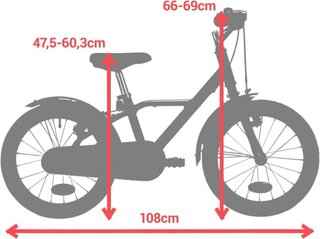 Bici infantil aluminio 16 B'TWIN