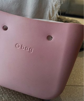 Bolso O bag grande rosa palo