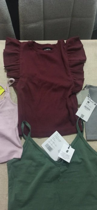 Pack de Camisetas  Verano Mujer Talla Única Rosa
