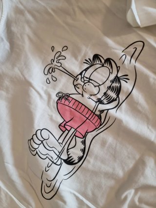 T-shirt H&M Garfield Taglia S