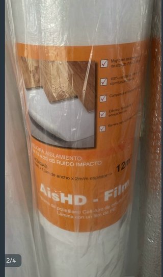 Base Aislante Suelo Laminado 12m²