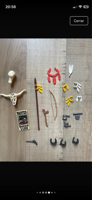 Lote de temática Western clásica de Playmobil