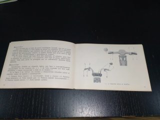Manual Vespino T GL L Motovespa original
