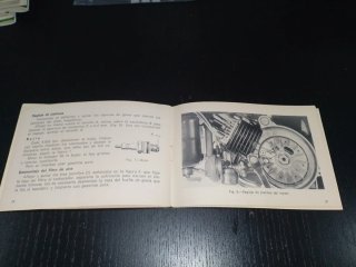 Manual Vespino T GL L Motovespa original