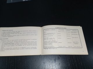 Manual Vespino T GL L Motovespa original