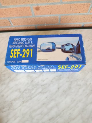 Espejos Retrovisor Caravana SEF-291 (2 Unidades)