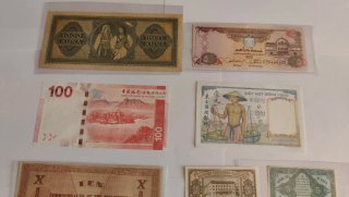 9 Billetes del Mundo Colección