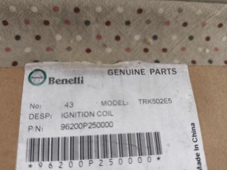 Bobina Benelli TRK