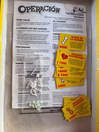 Juego de mesa Operación Hasbro