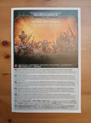 10 Berzerkers of Khorne World Eaters 40k