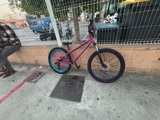 Telaio Bici Dirt Jump Rosa