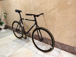 Bicicleta paseo Fixie contrapedal