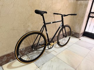 Bicicleta paseo Fixie contrapedal