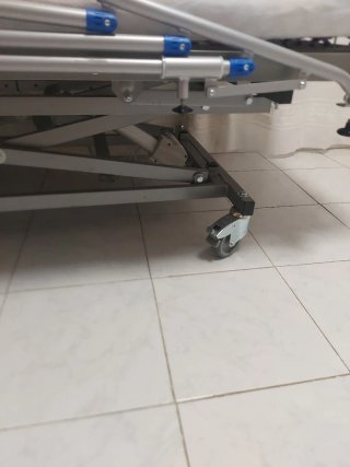 Cama articulada hospit+colchon+funda antiescaras