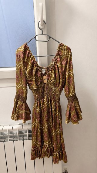 Vestido boho/indio estampado Alaye talla M/L