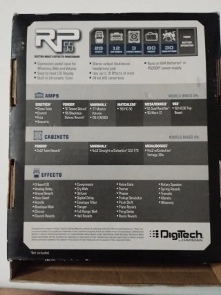 Pedaliera chitarra elettrica DIGITECH RP55