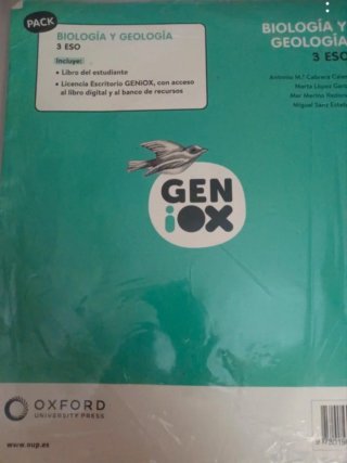 Biología y Geología 3º ESO. Libro del estudiant...