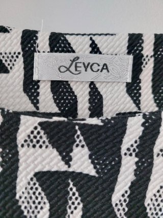 Vestido Nuevo de Verano Negro y Blanco Talla L