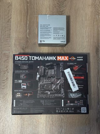 CPU Ryzen 5 3600 + Placa MSI B450 Tomahawk Max