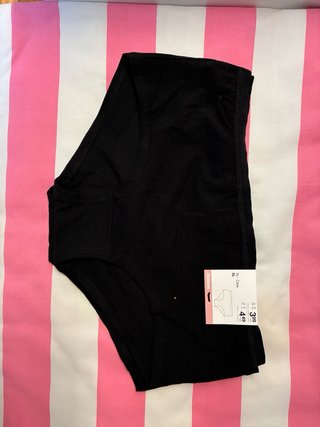 Lote 2 Bragas Negras Talla XL