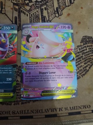 Cartas Promo Pokémon Mega-Gengar EX  Mega-Clefable