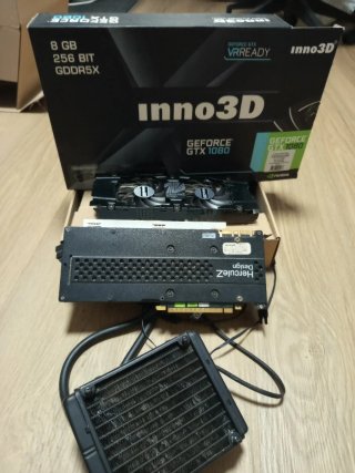 Inno3D GTX 1080 8GB GDDR5X +Water Cooler Termaltek