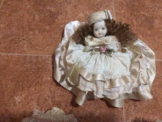 Lote muñecas porcelana vintage 1997
