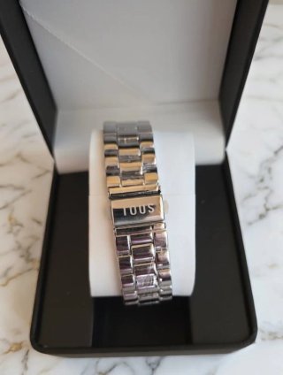 Reloj  Plateado y Rosa