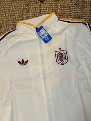 Chaqueta Adidas España Caballero Blanca